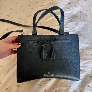 Kate Spade Black Hayes Street Sam Bag